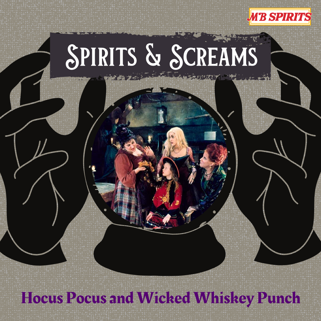 Spirits and Screams Hocus Pocus and Wicked Whiskey Punch.