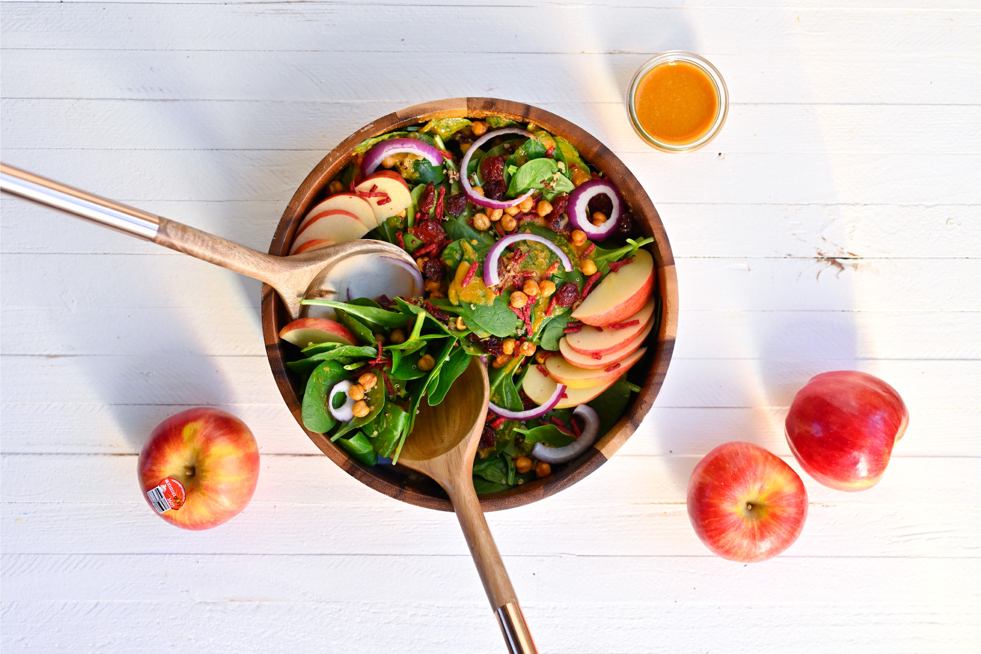 Autumn Glory Spinach Salad