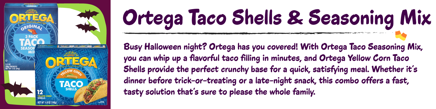 Ortega Taco Shells & Seasoning Mix