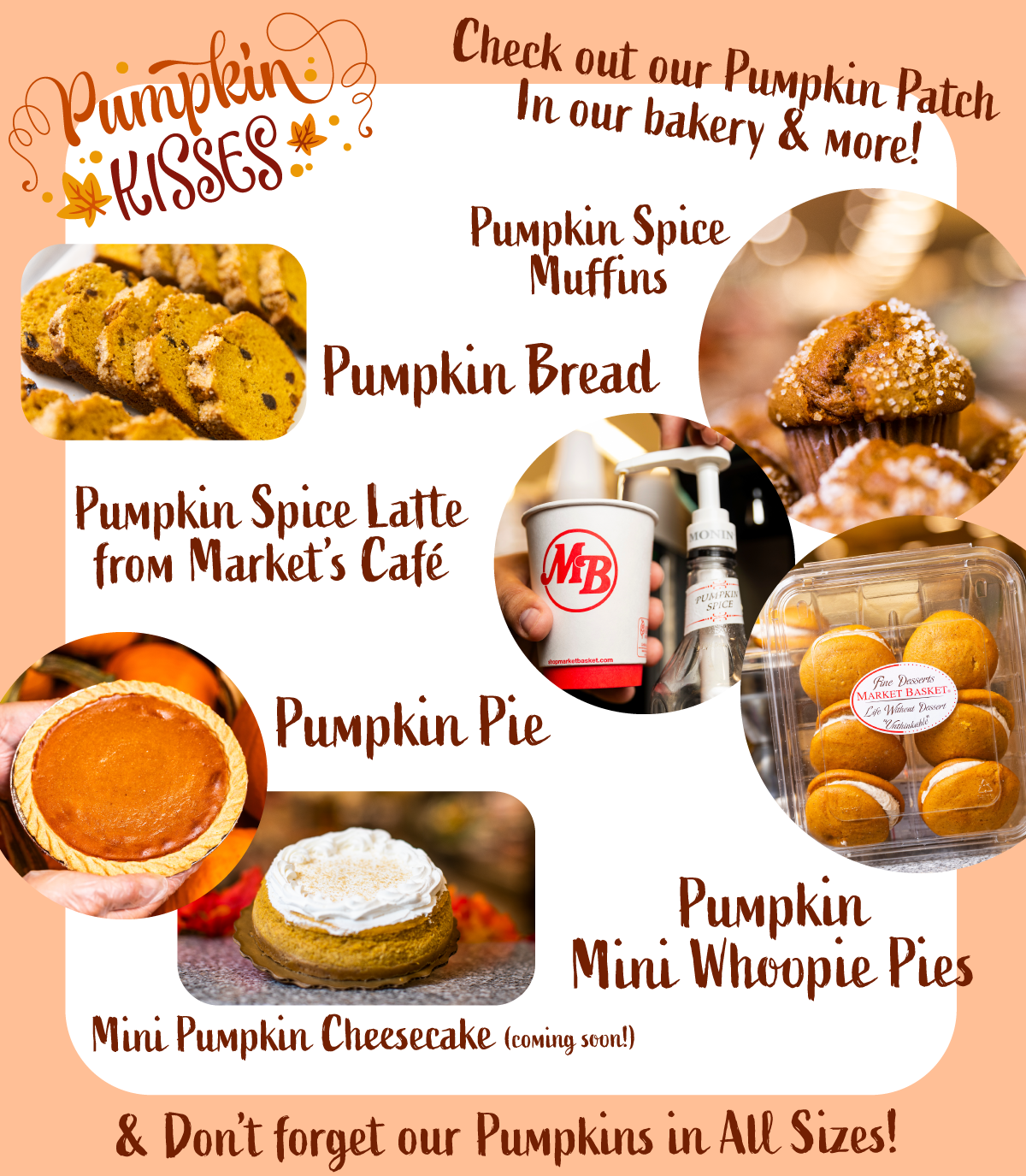 Pumpkin Spice Items Bakery and Other