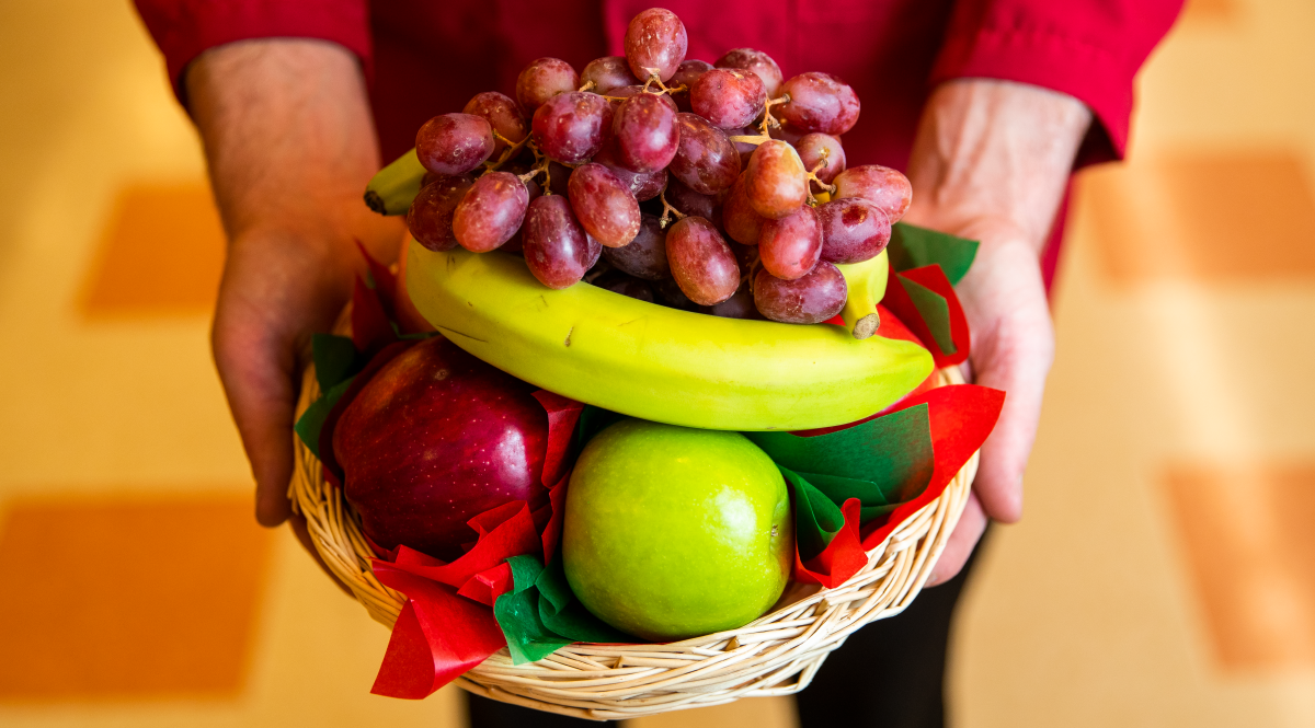 Wicker Fruit Tray