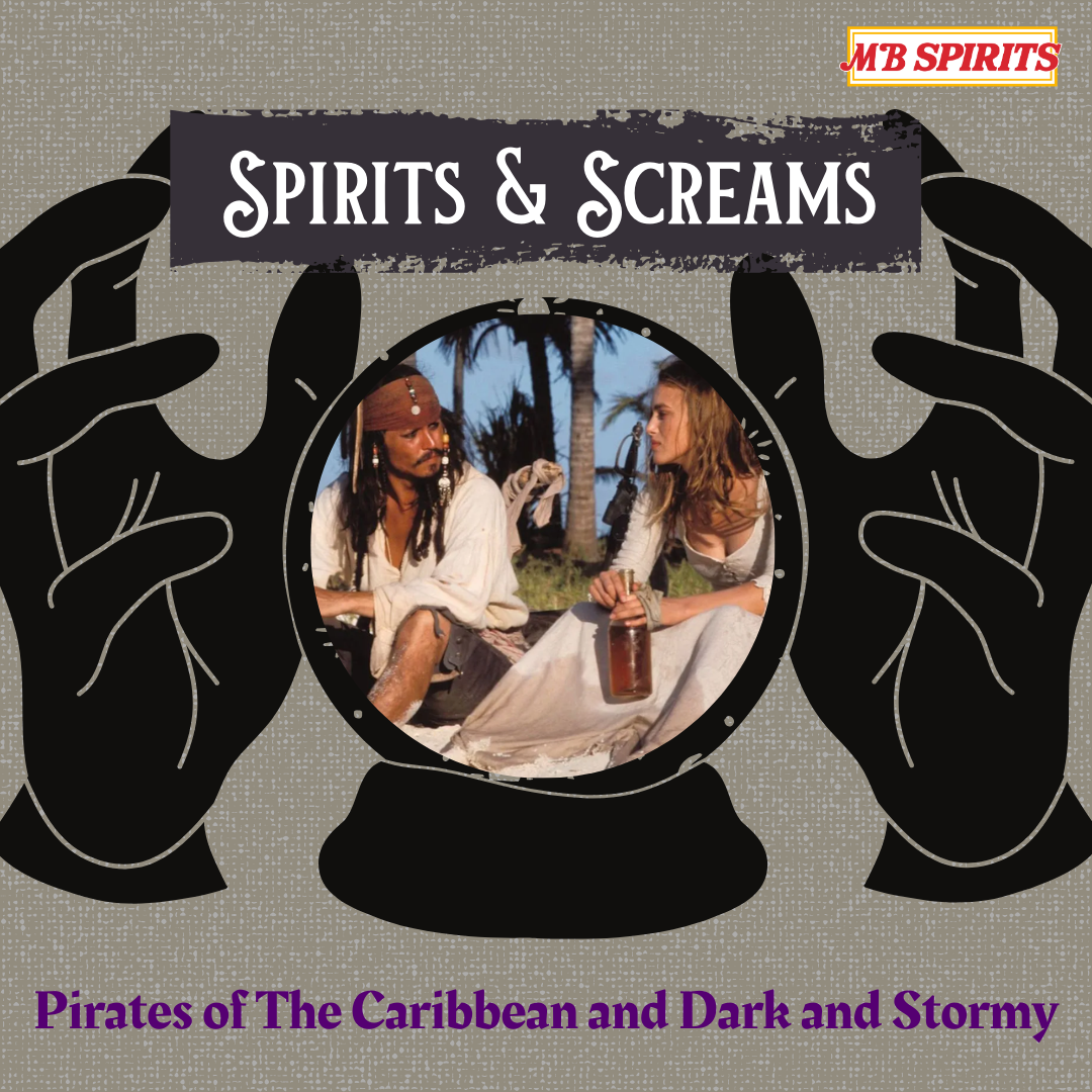 Spirits and Screams Pirates of the Caribbean and Dark and Stormy.