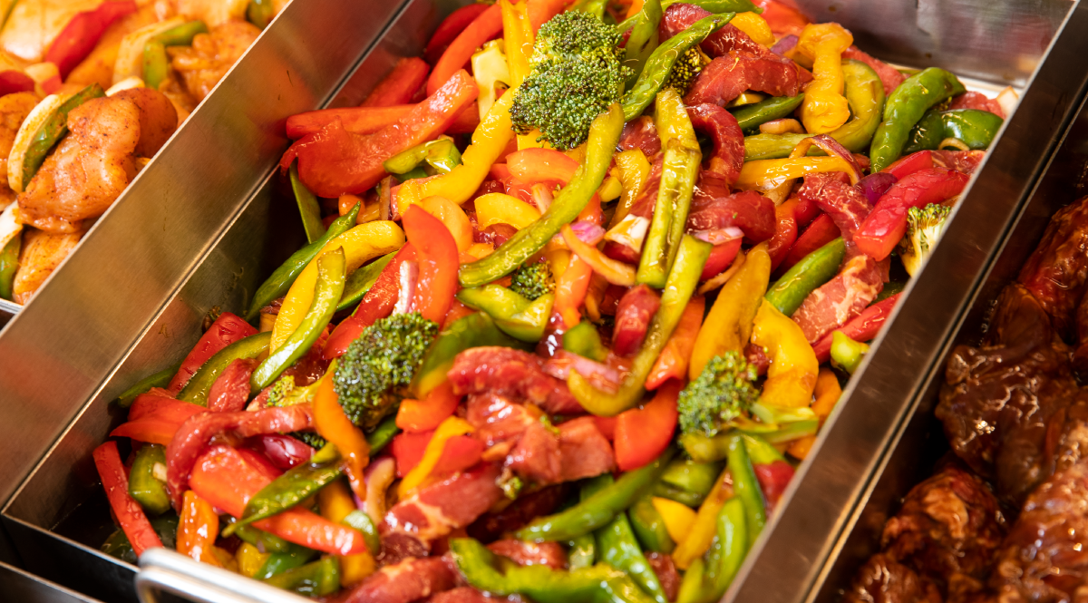 Butcher block Stir Fry Meats