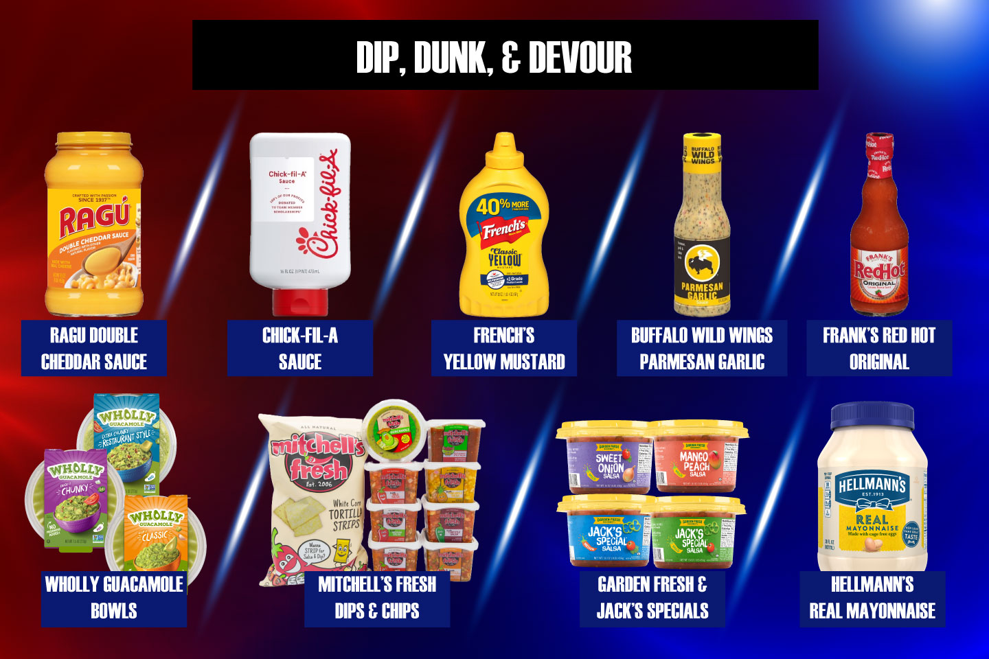 Dip Dunk and Devour