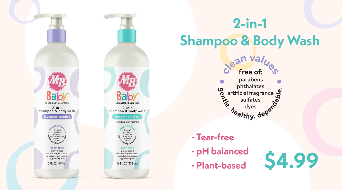 MB Baby Shamboo Bodywash Banner