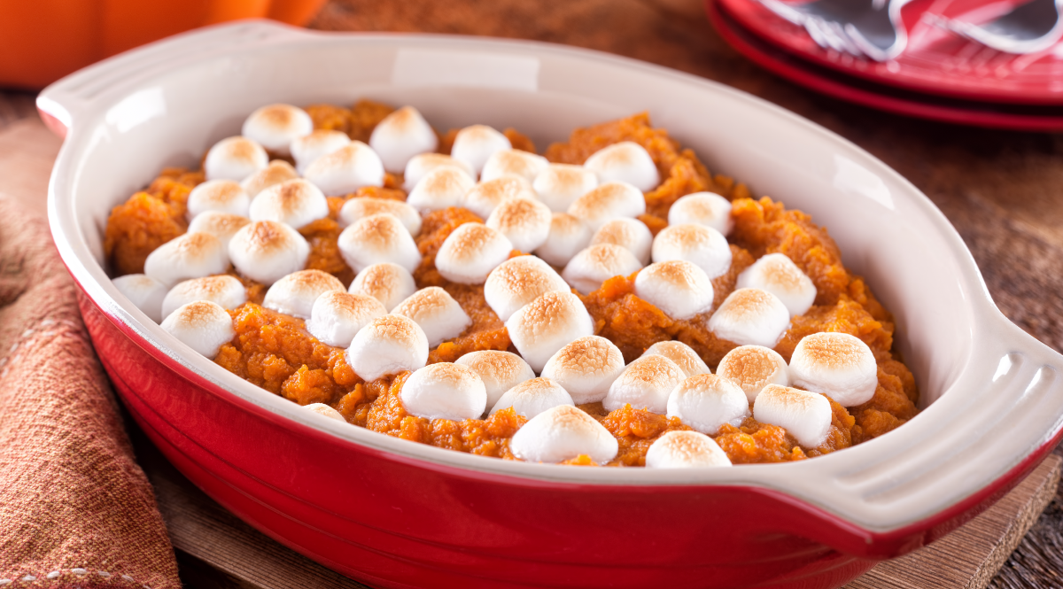 sweet potato casserole.